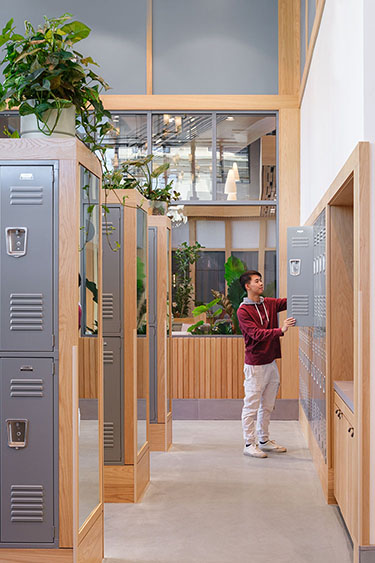 “The Landing” Storage Lockers