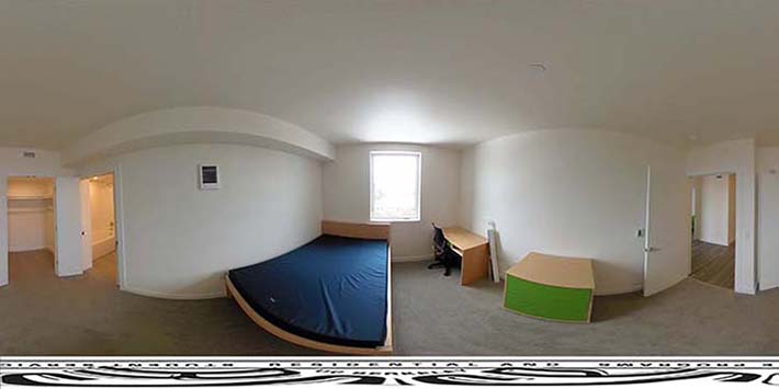 4 Bedroom Apartment: D Bedroom A