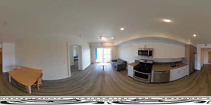 Large 1 Bedroom: F1 Living Space