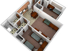 Suite in Channing Bowditch, Side View 1